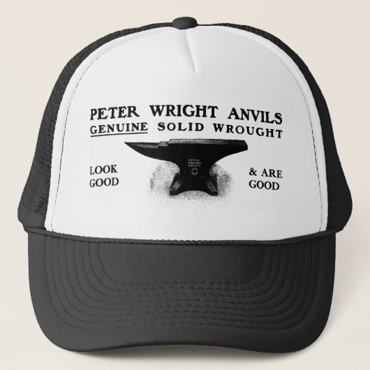 Ambosshut Peter Wright Truckerkappe (Vorderseite)