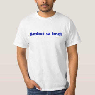 Ambot sa Ausdruck-T-Shirt Druck IMO Ilonggo T-Shirt