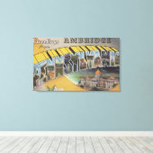 Ambridge, Pennsylvania - Große Buchstabenszenen Leinwanddruck (Insitu (Holzboden))