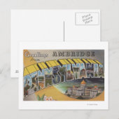 Ambridge, Pennsylvania - Große Buchstabenszenen Postkarte (Vorne/Hinten)