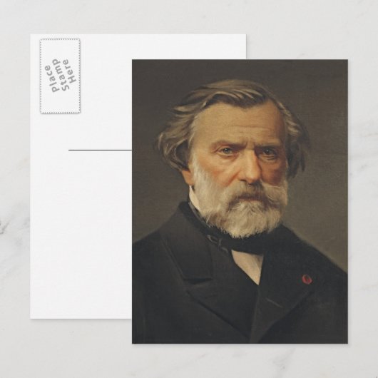 Ambroise Thomas Postkarte (Vorne/Hinten)