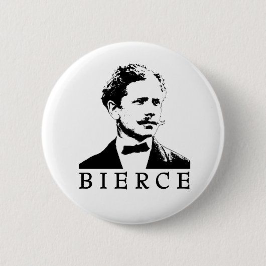Ambrose Bierce Button (Vorderseite)