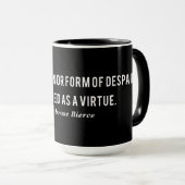 Ambrose Bierce Patient Definition Zitat Tasse (VorderseiteRechts)