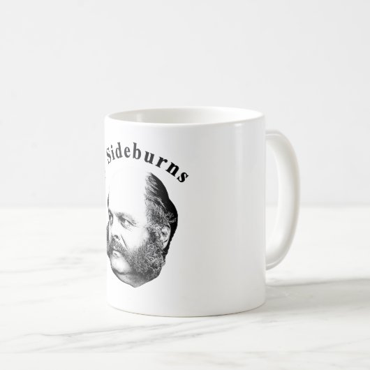 Ambrose Burnside Kaffeetasse (VorderseiteRechts)