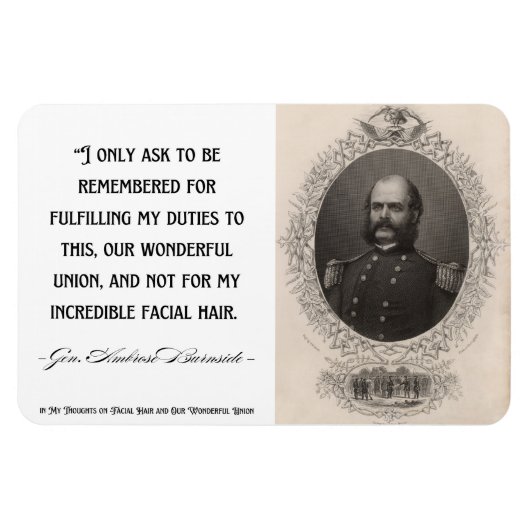 Ambrose Burnside Magnet (Horizontal)