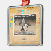 Ambrose hatte einen schlechten Tag Silbernes Ornament (Links)