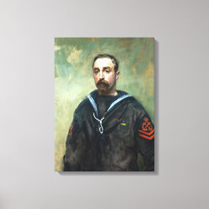 Ambrose McEvoy Petty Officer E. Pitcher Leinwanddruck