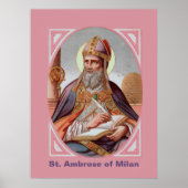 Ambrose von Mailand (BEN 001) Poster (Vorne)