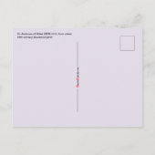 Ambrose von Mailand (BEN 001) Postkarte (Rückseite)