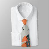 Ambrosia Käfer Retro farbenfrohe Muster Krawatte (Gebunden)