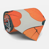 Ambrosia Käfer Retro farbenfrohe Muster Krawatte (Gerollt)
