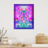 Ambrosia Rising Variation 4 Art Print Poster (Küche)