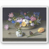 Ambrosius Bosschaert, die ältere Blume Stillleben Aufkleber (Vorderseite)