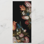 Ambrosius Bosschaert Floral Oil Malerei Menükarte (Rückseite)