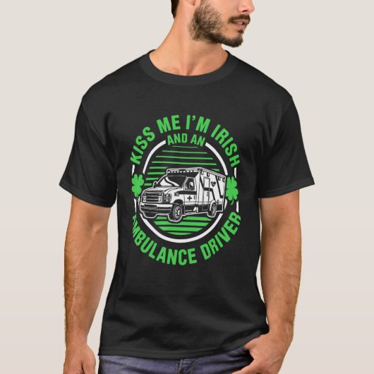 Ambulance Driver Emergency Driver Patient Transpor T-Shirt (Vorderseite)