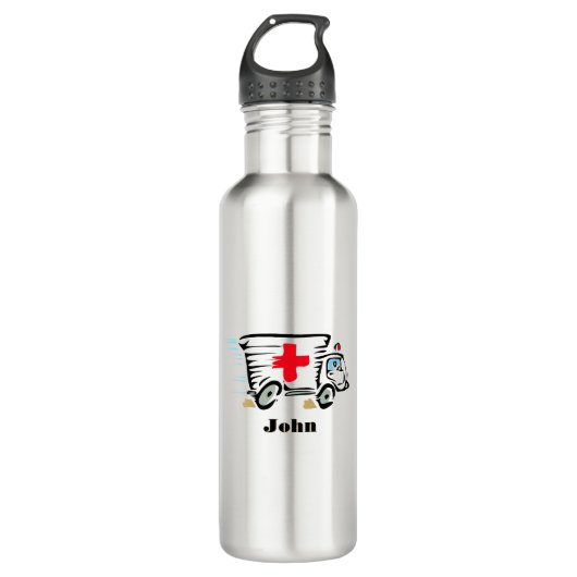 Ambulance Paramedic Medical Edelstahlflasche (Vorderseite)