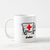 Ambulance Paramedic Medical Kaffeetasse (Links)