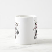 Ambulanter Händlertartan-Löwe Kaffeetasse (Mittel)