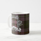 Ambulanter Händlertartan-Schild Kaffeetasse (Vorderseite Links)