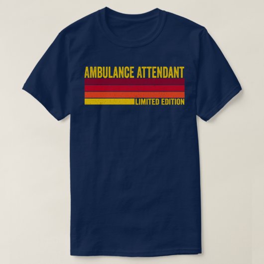 Ambulanz Attendant T-Shirt (Design vorne)