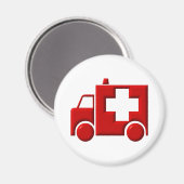 Ambulanz / EMT Magnet (Vorderseite/Rückseite)