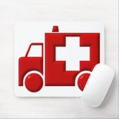 Ambulanz / EMT Mousepad (Mit Mouse)