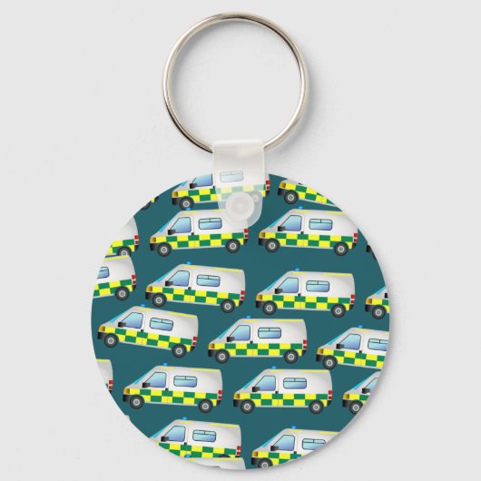 Ambulanz-Wallpaper Schlüsselanhänger (Vorderseite)