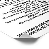 Ambulanzdesign, EMT, paramedic Poster (Ecke)