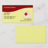 Ambulanzdienste-Visitenkarten Visitenkarte (Vorne/Hinten)