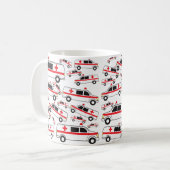 Ambulanzmuster Kaffeetasse (Vorderseite Links)