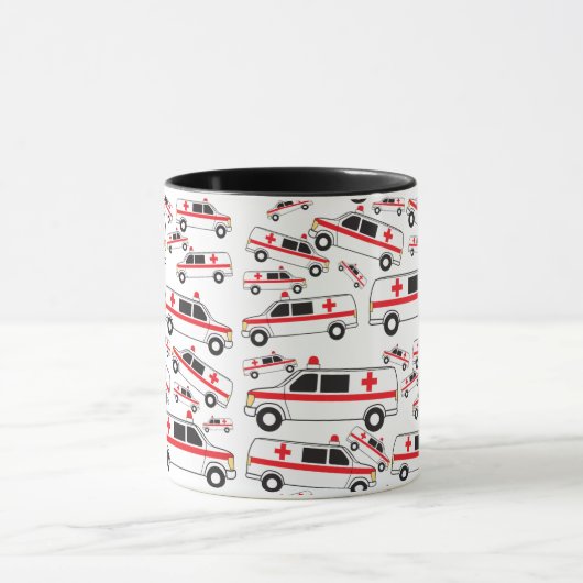 Ambulanzmuster Tasse (Zentrum)