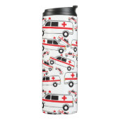 Ambulanzmuster Thermosbecher (Nach links gedreht)