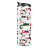 Ambulanzmuster Thermosbecher (Nach rechts gedreht)