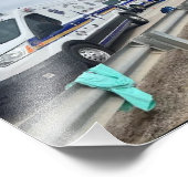 Ambulanzposter Fotodruck (Ecke)