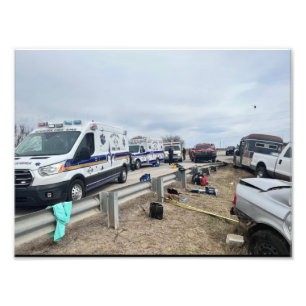Ambulanzposter Fotodruck
