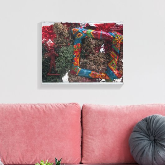 Ambuscade K7 1986 Mixed-Media-Leinwand Leinwanddruck (Insitu (Wohnzimmer))