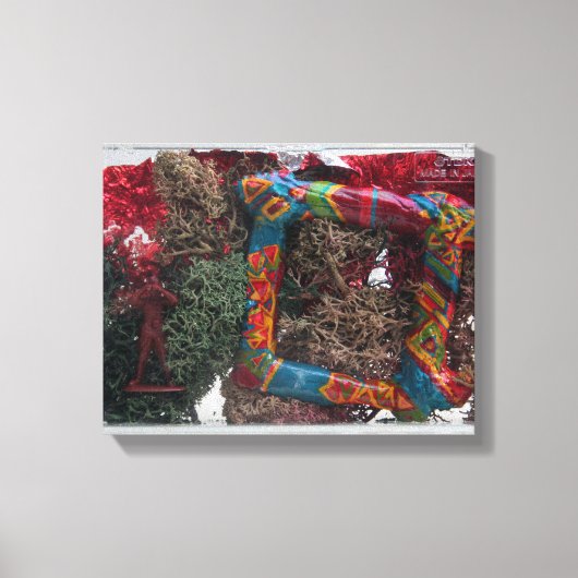 Ambuscade K7 1986 Mixed-Media-Leinwand Leinwanddruck (Vorderseite)