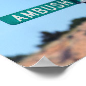 Ambush Driveway in New Mexico Poster (Ecke)