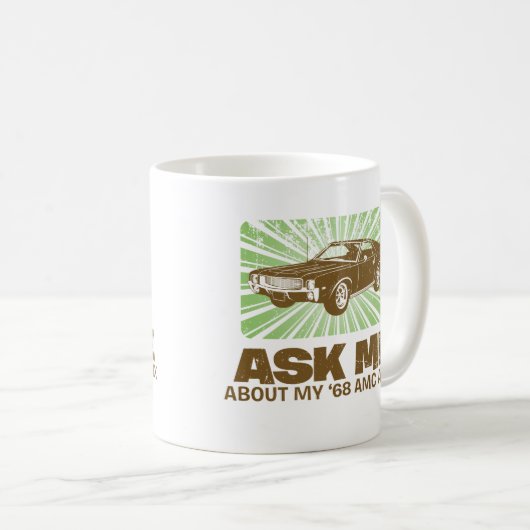 AMC 1968 AMX KAFFEETASSE (VorderseiteRechts)