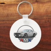 AMC_AMX_weiß Schlüsselanhänger (Vorderseite)