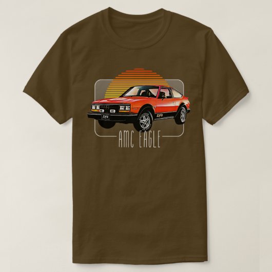 AMC Eagle Retro Classic Lover Design 1 T-Shirt (Design vorne)