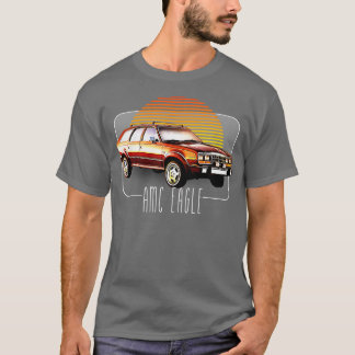 AMC Eagle Retro Classic Lover Design T-Shirt