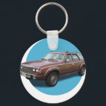 AMC Eagle Schlüsselanhänger<br><div class="desc">A stylish keychain featuring a vintage classic car design. A perfect accessory for car lovers and collectors. Great for everyday use or as a small and thoughtful gift for classic car enthusiasts.</div>
