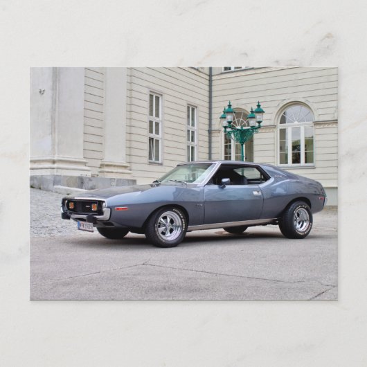 AMC Javelin SST 1974 Postkarte (Vorderseite)