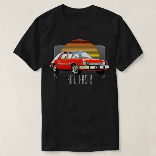 AMC Pacer Retro Classic Lover Design T-Shirt (Design vorne)