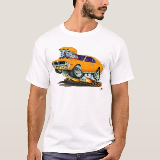 AMC-Speer-Orangen-Auto T-Shirt (Vorderseite)