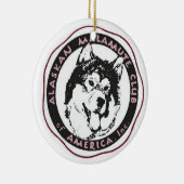 AMCA Weihnachtsverzierung Keramik Ornament (Rechts)