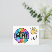 AMCCC MINI Grußkarte Visitenkarte (Stehend Vorderseite)