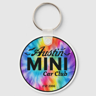 AMCCC Tye Dye 'HI'! Keyring Schlüsselanhänger