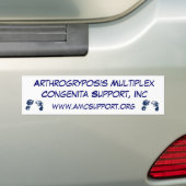 AMCSI Arthrogryposis Autoaufkleberblau Autoaufkleber (Auf Auto)